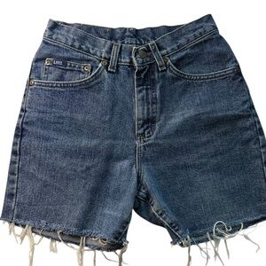 Lee Women's Blue Denim Shorts (sz 6)